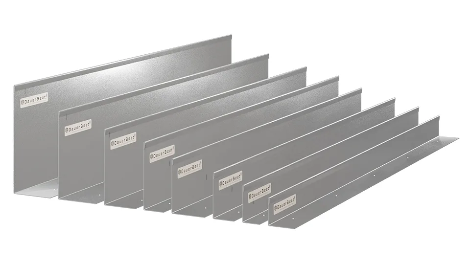 L-Verzinkte rasenkante 1mm